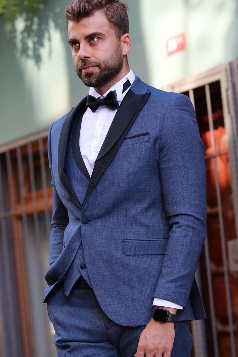 Picture of DARK ICE BLUE TUXEDO