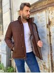 Picture of DARK BROWN LINEN SPORTS COAT