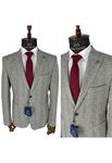 Picture of CLASSIC GRAY PLAIN PATTERNED JACKET