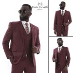 Picture of MAROON VEST SUIT