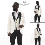 Image de TUNK DÉTAILLÉ COL À MOTIFS NOIR BLANC