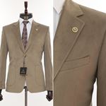 Image de AÇIK FÜME KAHVE KADİFE CEKET