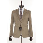 FÜME SÜT KAHVE KADİFE CEKET resmi