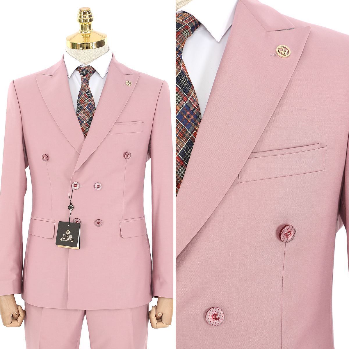 PUDRA RENGİ TAKIM ELBİSE resmi