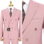 PUDRA RENGİ TAKIM ELBİSE resmi